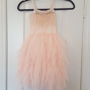Toddler girl beautiful tutu dress boutique like tutu du monde style